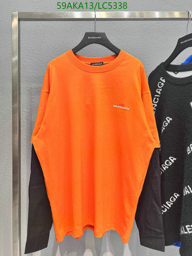 -Balenciaga Fashion Unisex Clothing Code︰ LC5338 $︰ 59USD(C532) best sellers