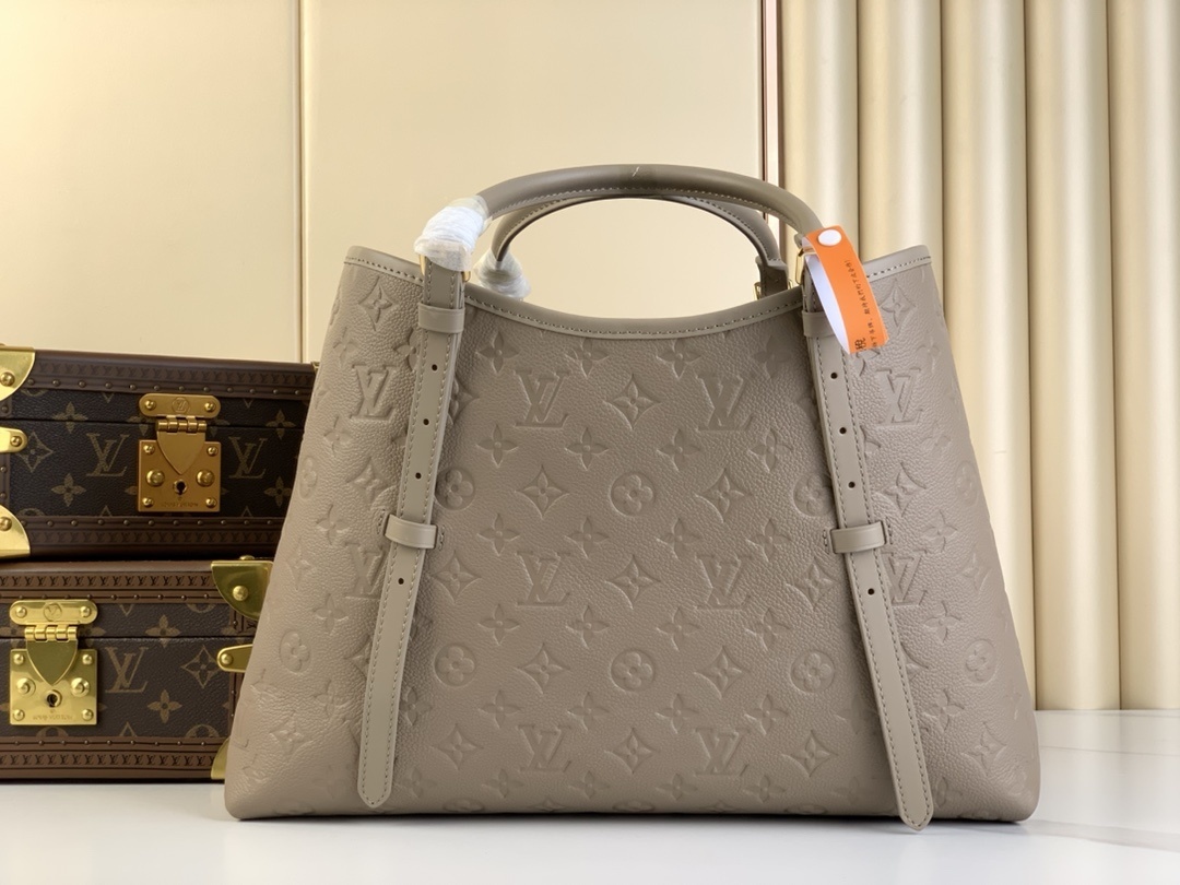 LV-Handbags m47185 Grey (embossed)(FDFE)