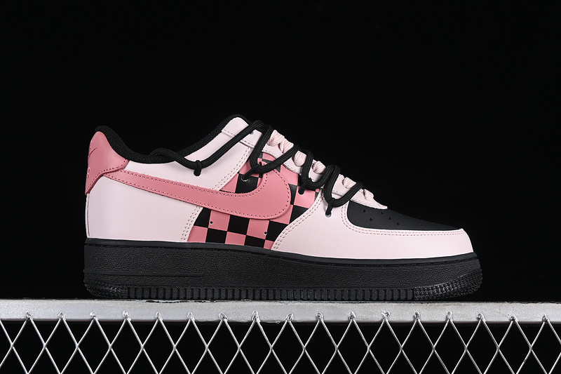 air force 1 340 ZH0316 012 AIR FORCE 1 07 LOW BLACK PINK WOMAN 36 39 MAN 40 45 CFD5