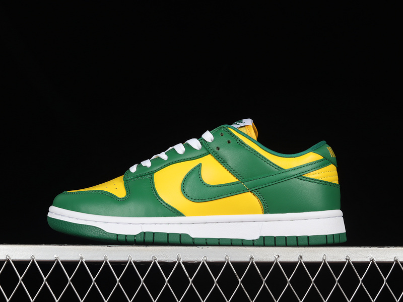 dunk 300 CU1727 700 SB DUNK LOW SP BRAZIL VARSITY MAIZE PINE GREEN WHITE UNISEX 36 46 4717