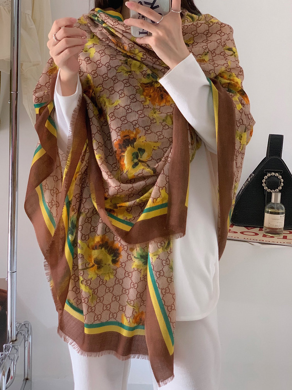 Brand Scarf and Blanket GUCCI Scarf 231025L8684