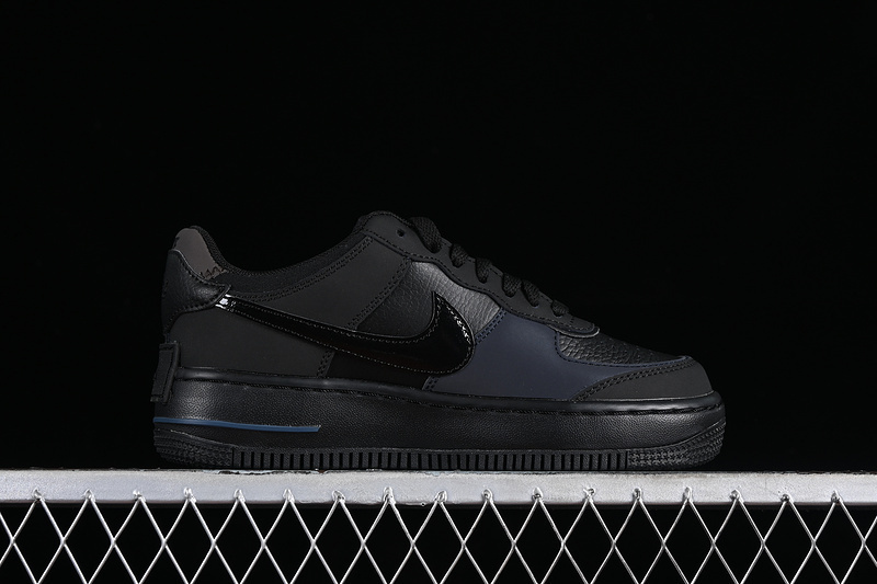 air force 1 280 FB7582 001 AIR FORCE 1 SHADOW BLACK ANTHRACITE VELVET BROWN BLACK WOMAN 35.5