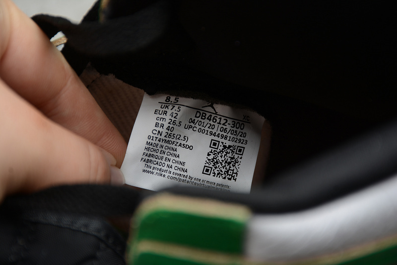 jordan 1 380 DB4612 300 AIR JORDAN 1 HIGH OG LUCKY GREEN LUCKY GREEN WHITE SAIL BLACK FC42