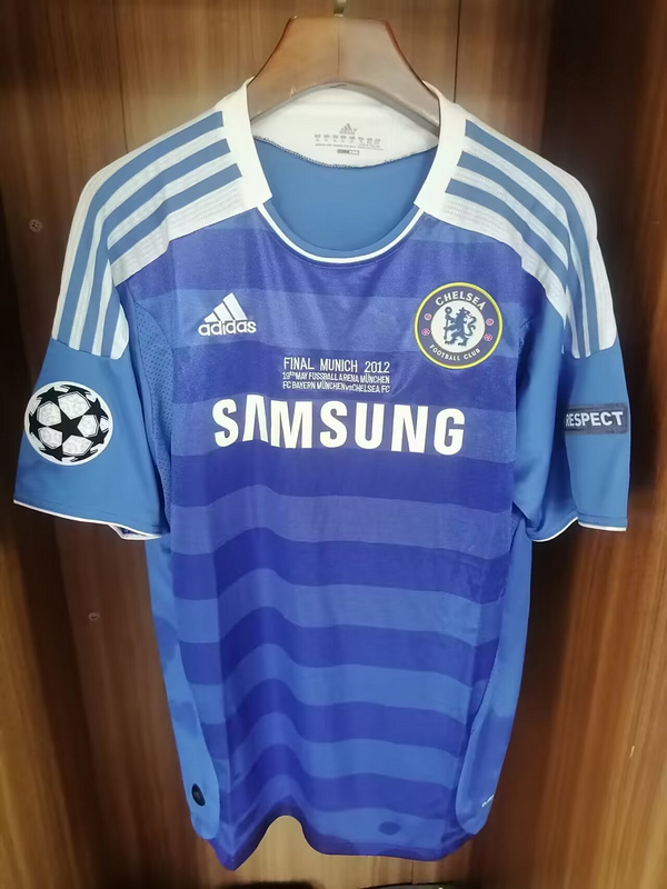retro jersey Chelsea retro soccer jerseys 2012 maglia calcio maillot football camisetas