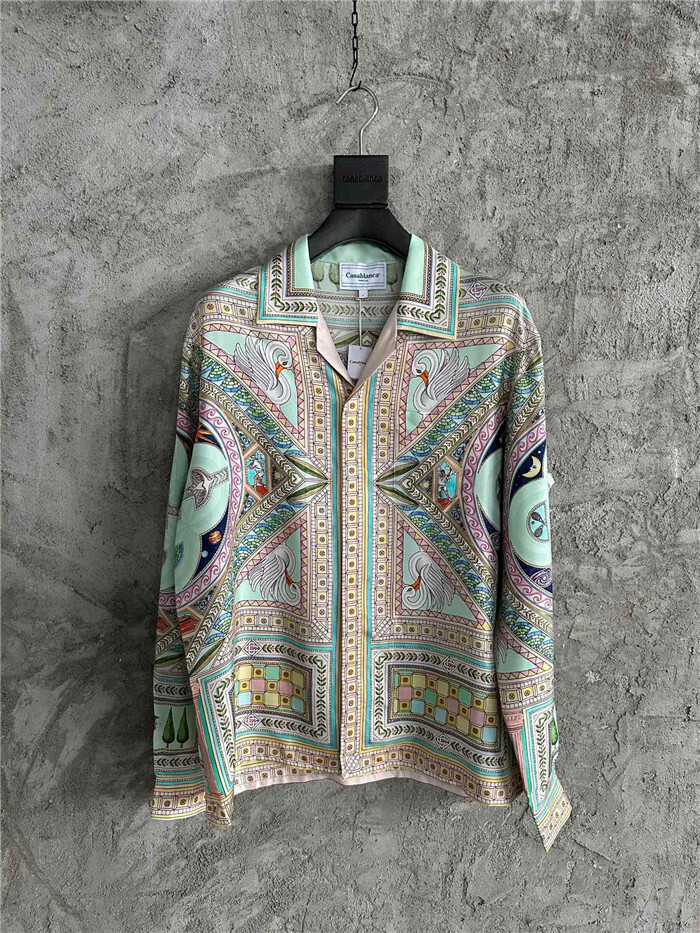 CASABLANCA Clothes CASABLANCA Silk Shirt Top Version $170(0F04)
