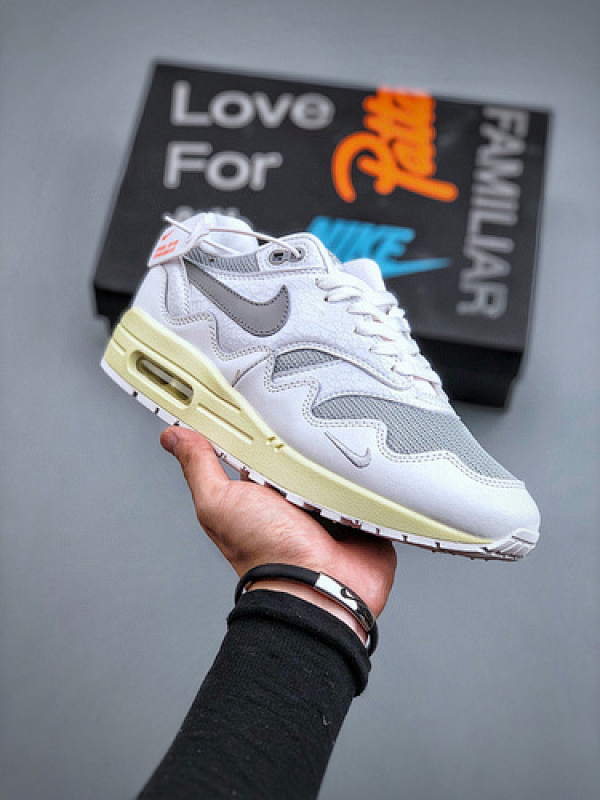 air max Air Max 1 Black White Grey 438E