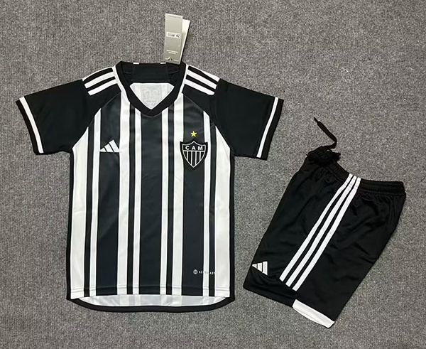 soccer jerseys Cheap Mineiro home kids sets 2023 24 maglia calcio maillot football cami