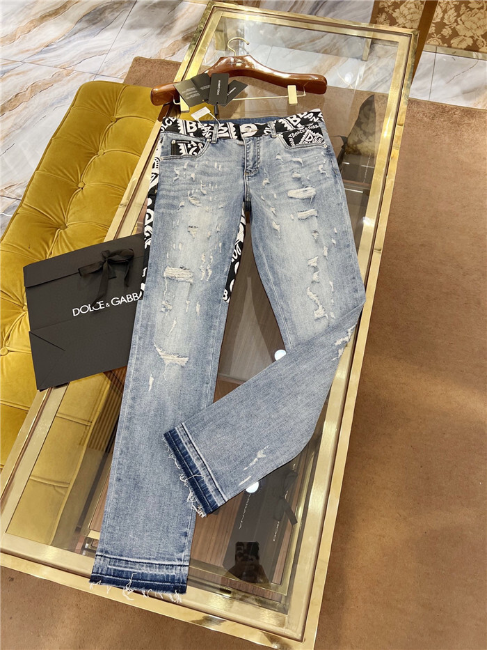 Dolce & Gabbana Clothes D﹡lce & Gabbana Jeans Top Version 59CE