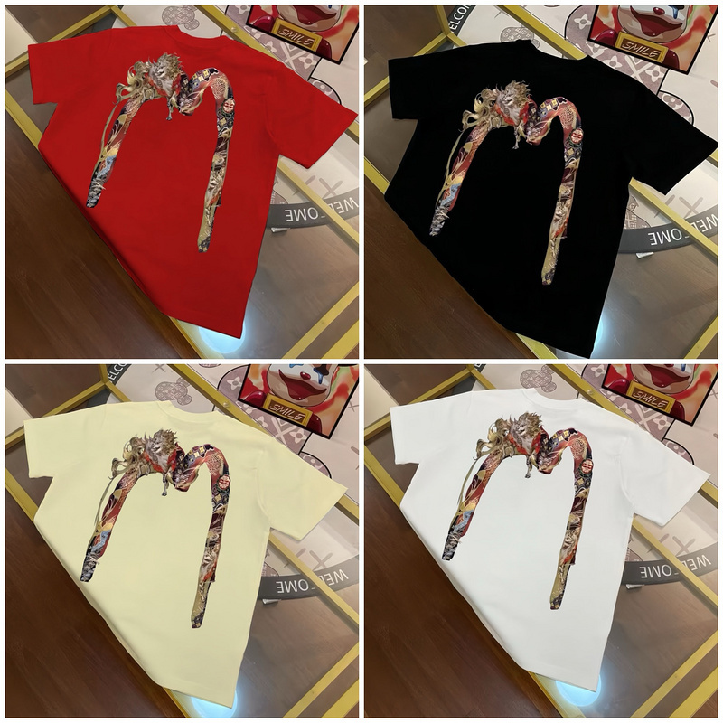 EVISU 1580）EVISU 福神 25新款 神獸 海鷗m 短袖 短T 潮流 時尚 n8B70