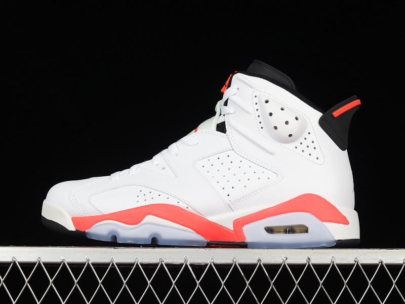 jordan 6 550 384664 123 AIR JORDAN 6 RETRO WHITE INFRARED BLACK MAN 40 47.5 125E