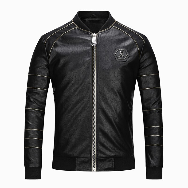 PHILIPP PLEIN- Philipp Plein Leather JacketB788