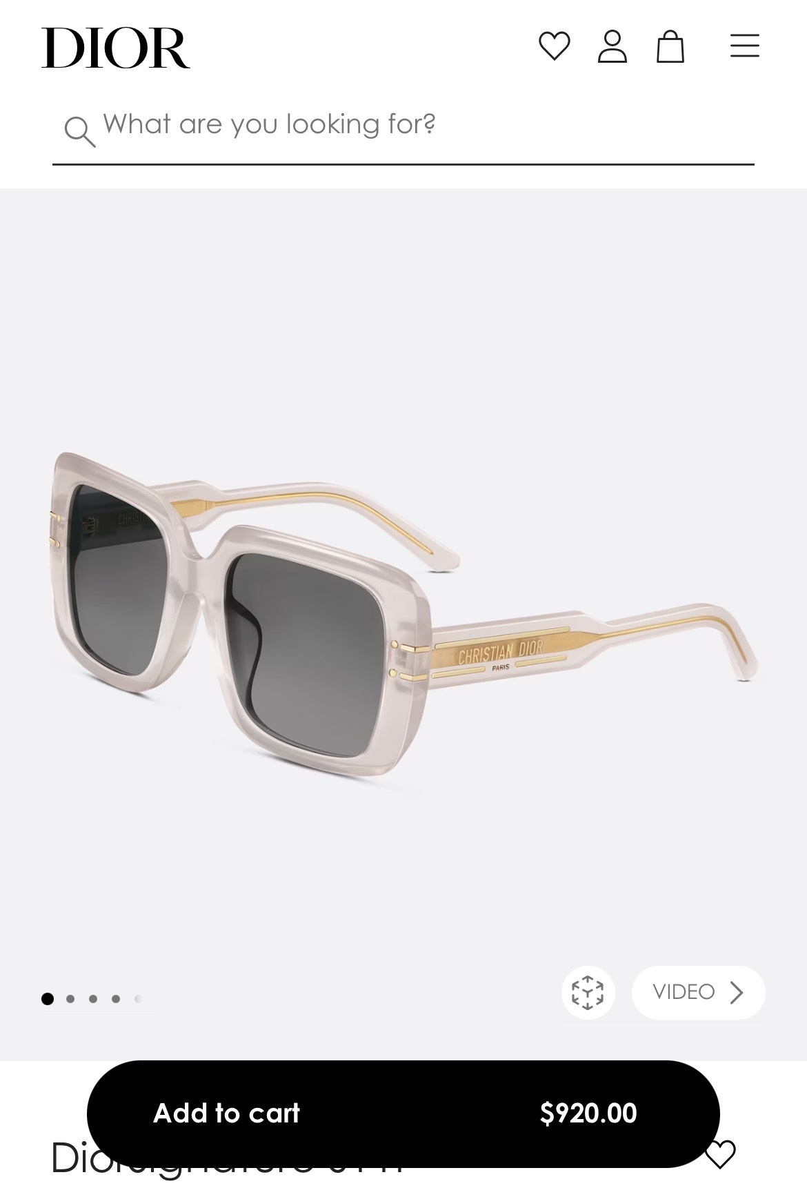 Dior glasses -DIOR 0072