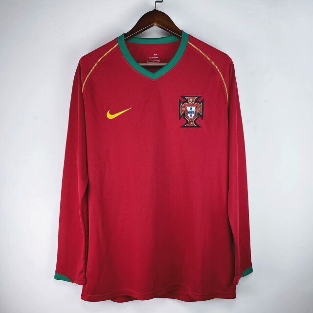 retro jersey Portugal Ronaldo retro home jerseys 2006 maglia calcio maillot football ca