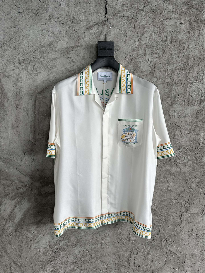 CASABLANCA Clothes CASABLANCA Silk Shirt Top Version $160(F30D)