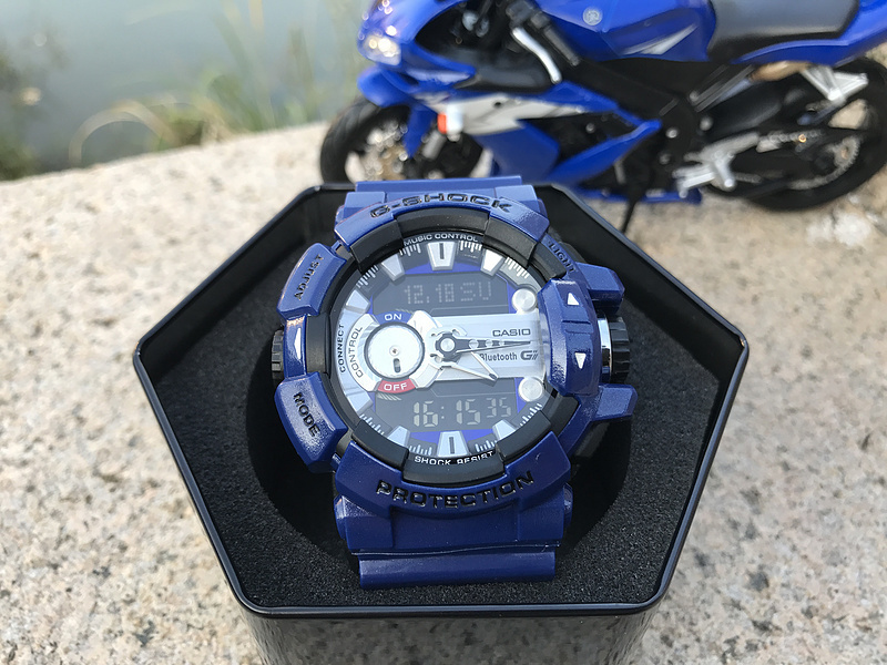 g shock original Bluetooth casio G shock GBA 400 Sport Watch Navy Blue1FA6