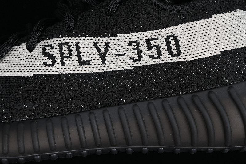 yeezy 350 240 BY1604 ADIDAS YEEZY 350 REAL BOOST V2 BLACK WHITE WOMAN 36 39 MAN 40... DDF8