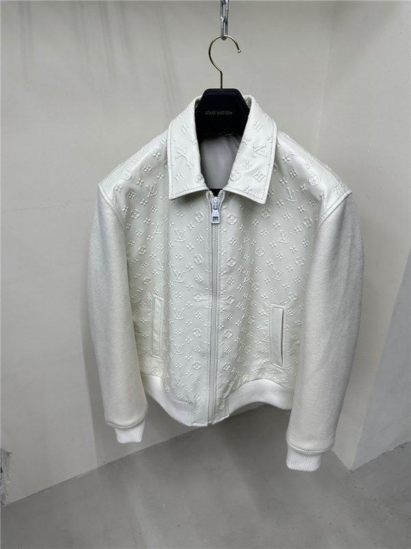 prada 2023fw P ADA Real Leather Jacket Top Version4F17