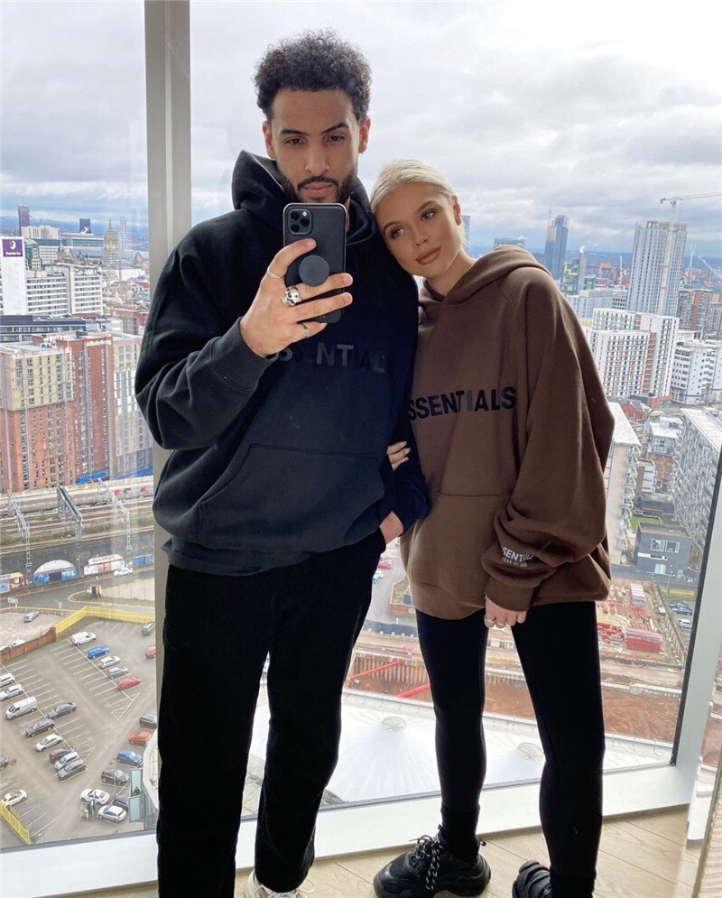 Fear of God FOG0180 FOG Essential 20FW Coffee Color Hoodie(1A08)