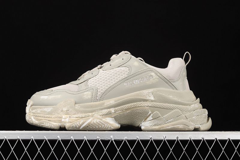 BALENCIAGA TRIPLE S 【550】[W2FA19710]-[ZG BA﹡LEN﹡CIAGA TRIPLE S SNEAKERS BEIGE∕BEIGE∕BEIGE]-[WO
