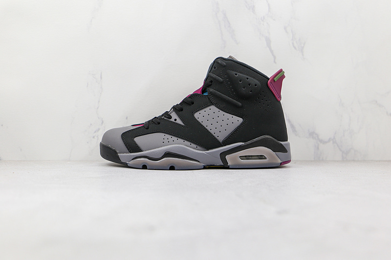 jordan 6 380 CT8529 063 AIR JORDAN 6 RETRO BLACK LIGHT GRAPHITE DARK GREY BORDEAUX UNSIEX 36