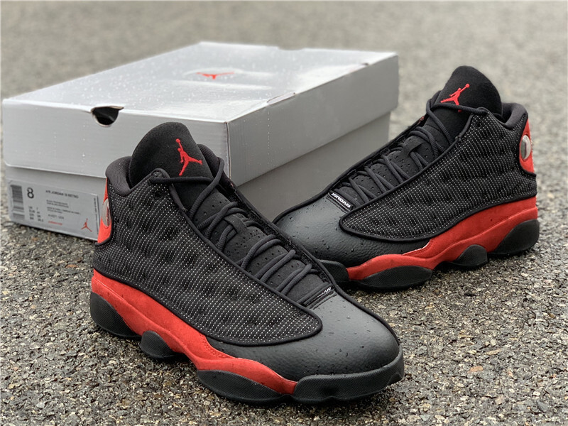 【650】[414571-004]-[AIR JORDAN 13 RETRO BRED BLACK∕TRUE RED-WHITE]-[MAN︰40.5-47.aj 13