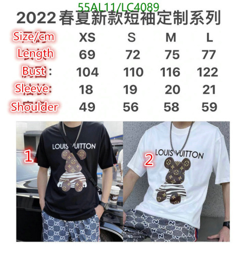 -Louis Vuitton Fashion Unisex clothing LV Code︰ LC4089 $︰ 55USD(624E) best sellers