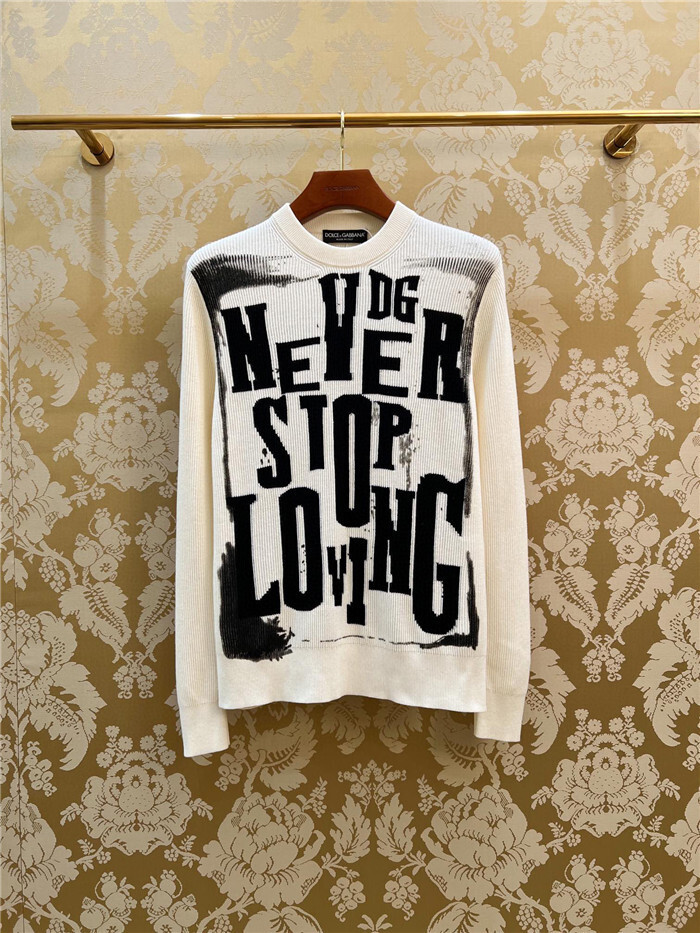 Dolce & Gabbana Clothes 2023fw D﹡lce & Gabbana Sweater Top Version 8605