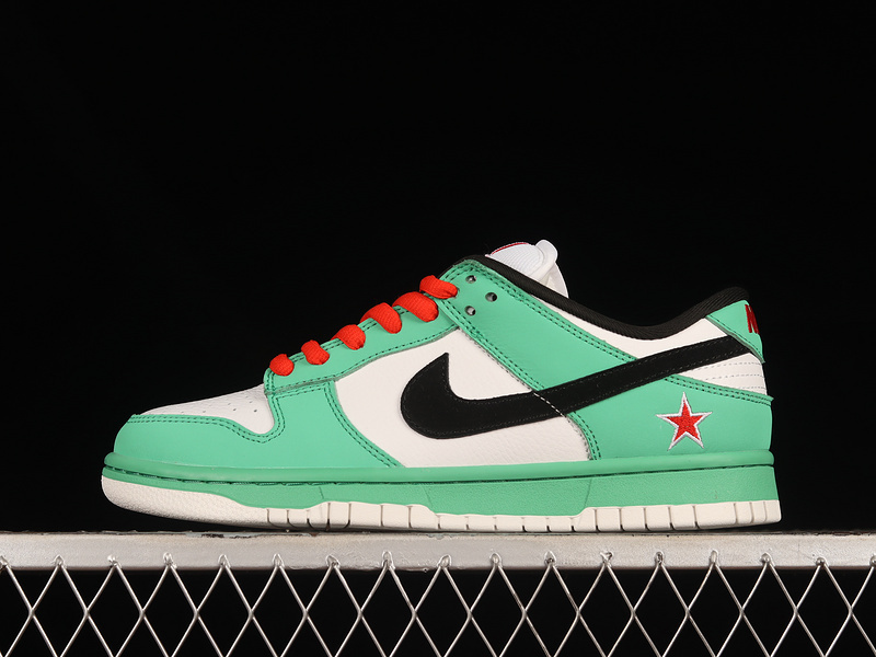 dunk 330 304292 302 DUNK LOW PRO SB HEINEKEN CLASSIC GREEN BLACK WHITE RED MAN 39 45 D753