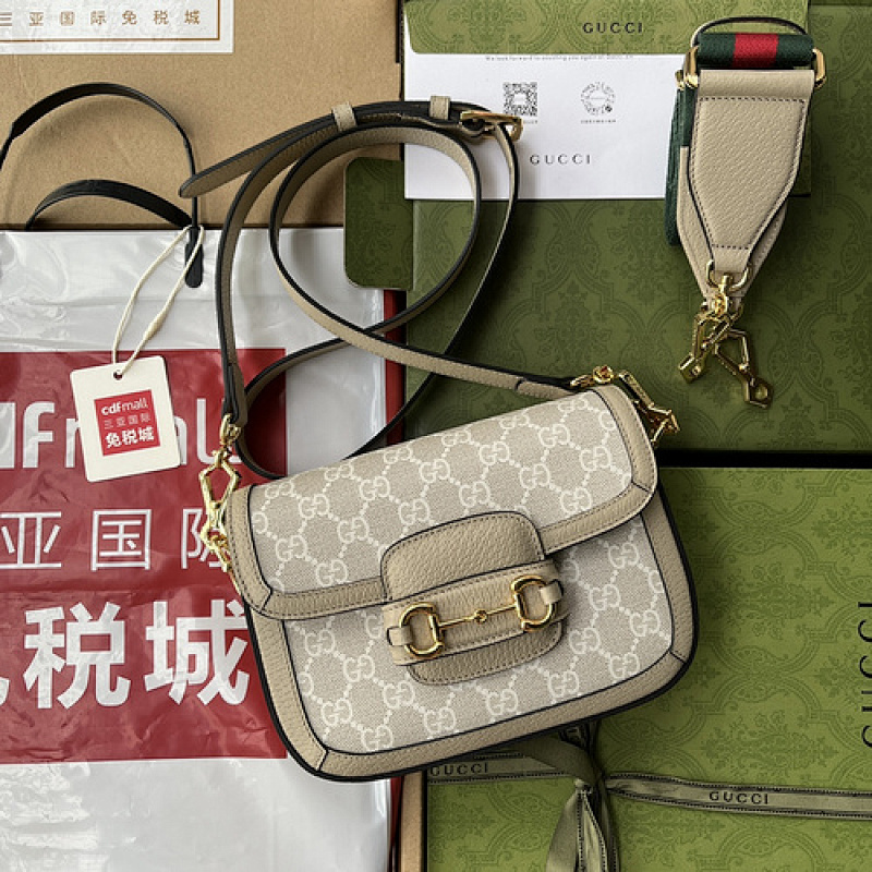 Gucci bags GG𝙃𝙤𝙧𝙨𝙚𝙗𝙞𝙩 𝙢𝙞𝙣𝙞bag(DE08)