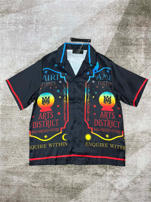 2023SS A﹡iri Shirt top version(44F8) amiri clothes