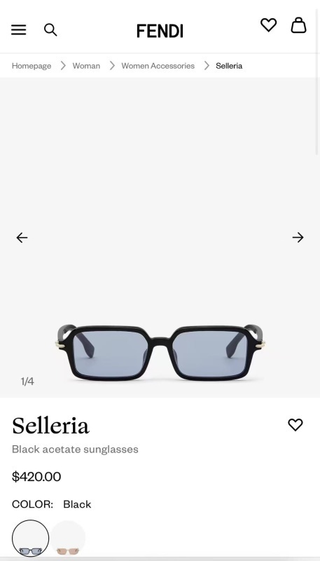 Fendi glasses -FENDI 01074279