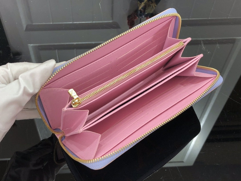 Luxury brand wallets LV ZIPPY WALLET M80861ZF09FE