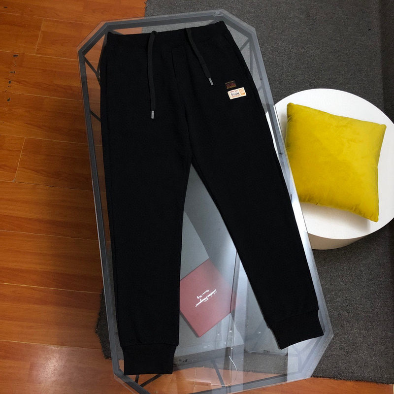 EVISU 1680）EVISU 福神 24新款 家徽 字母 刷筆大M 長褲 棉褲 時尚 潮流 _002