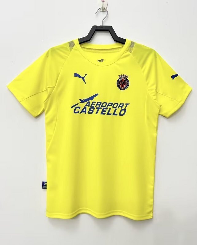 retro jersey Villarreal retro Home soccer jersey 2005 maglia calcio maillot football ca