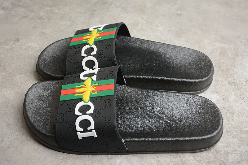 Sandal 【280】[GUCCI WORD SLIPPERS BROWN∕BLACK] 5476