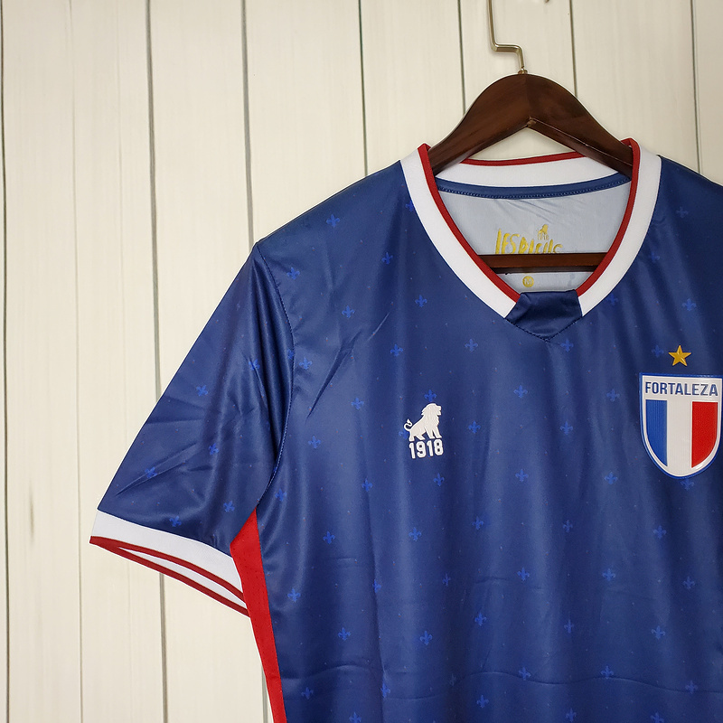 2021∕22 Fortaleza blue Soccer jerseys Leotard Foot Football Shirt(39C2) camisas de time