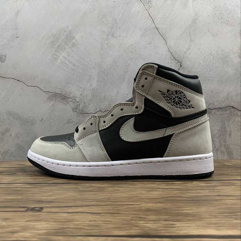 jordan 1 360 555088 035 AIR JORDAN 1 RETRO HIGH OG SHADOW 2.0 BLACK LIGHT SMOKE GREY WHITE 6B