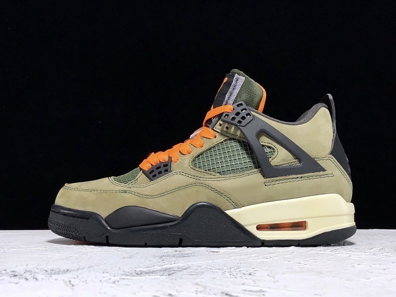 h12 [JBM351-M1]-[H12 UNDEFEATED X AIR JORDAN 4 RETRO OLIVE-OILED∕WHITE]-[MAN︰40-47.5