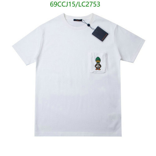 -Louis Vuitton Unisex clothing LV Code︰ LC2753 $︰ 69USD(1B28) best sellers