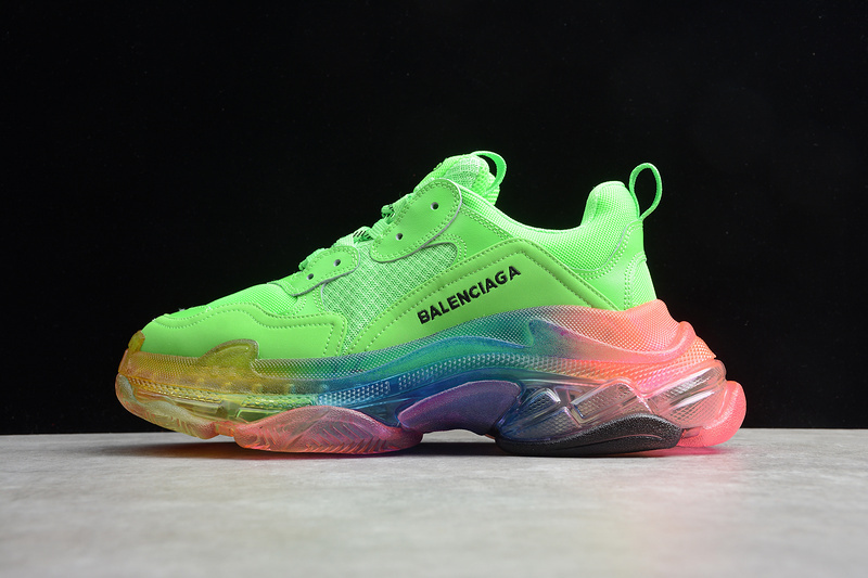 BALENCIAGA TRIPLE S 【400】[ECBA700320F]-[TRIPLE S 3.0 GREEN∕MULTI-COLOR]-[WOMAN︰36-39]-[MAN︰40-