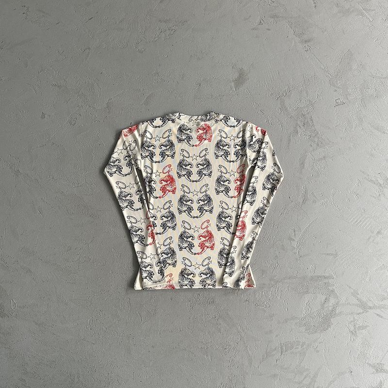 goat 89 Twin Tigers Women s Long Sleeve707D