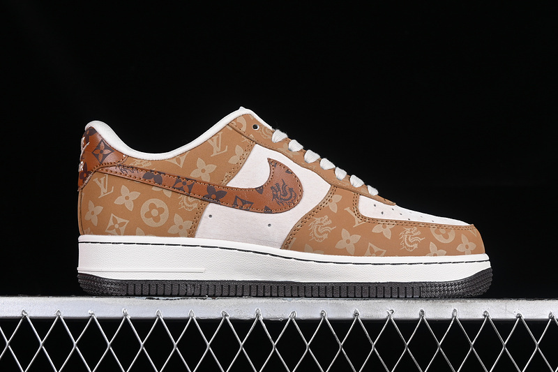 air force 1 340 LX1988 006 AIR FORCE 1 07 LOW WHITE BROWN WOMAN 36 39 MAN 40 45 3D4A