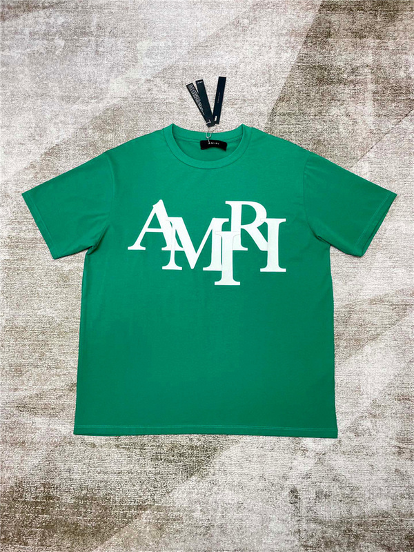 2024SS A﹡iri T Shirt Top Version(7840) amiri clothes
