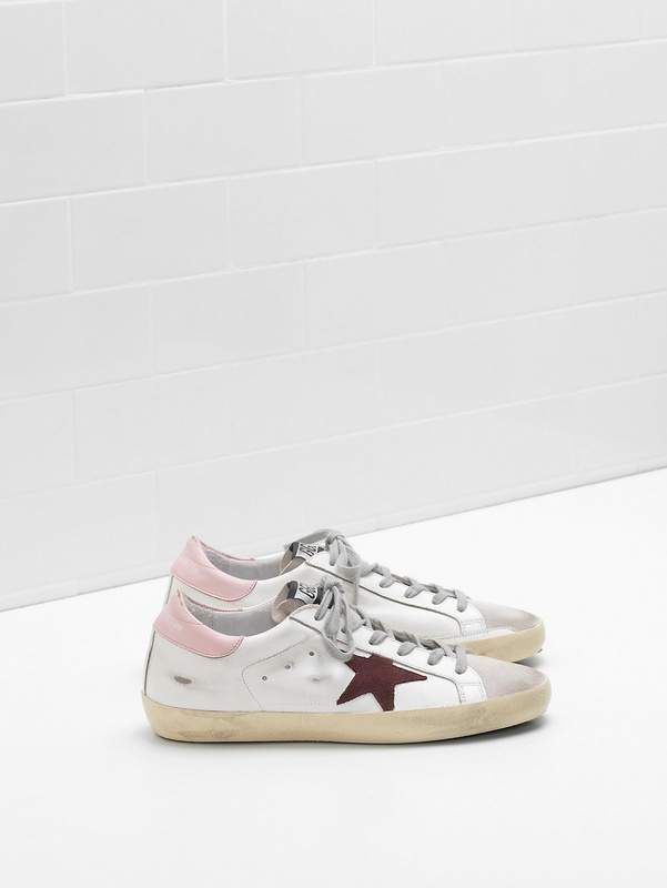 golden goose SUPERSTAR Sneakers G32WS590.E75 Upper in calf leather Star and toe in suede Leat