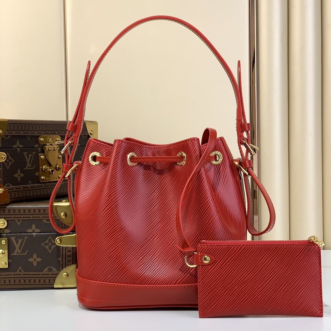 LV-Handbags M12603 Green M12848 White M12847 Black M24675 Red (Water ripple)(A0E7)