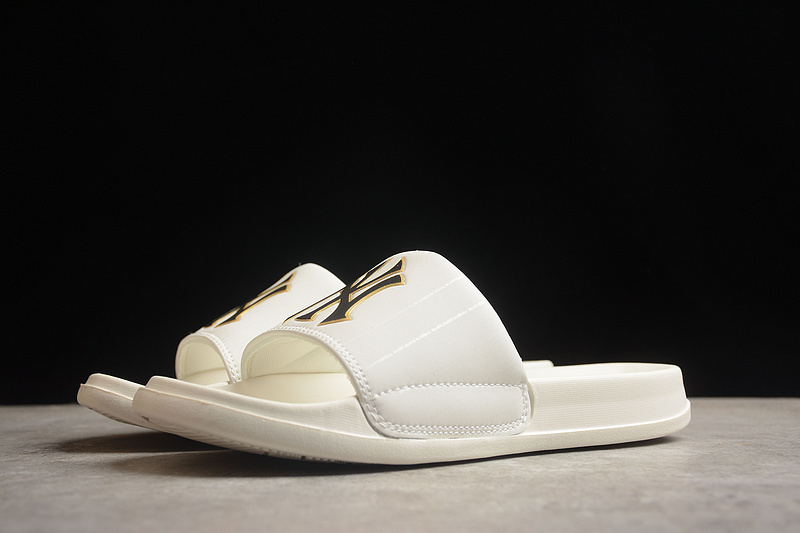 Sandal 【120】[3A-LPAD-323]-[BASEBALL LEAGUE SLIPPERS WHITE∕BLACK]-[WOMAN︰36-39]-[MAN︰40-