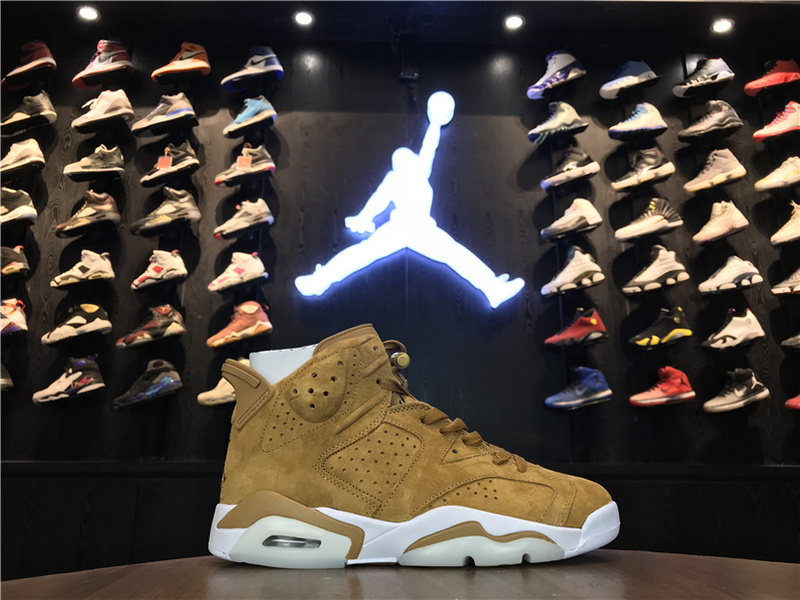jordan 6 Air Jordan 6 Wheat 384664 705 40 47.53B72