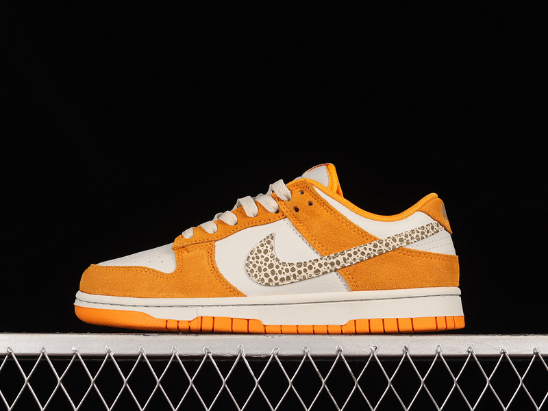 dunk 270 DR0156 800 DUNK LOW AS SAFARI SWOOSH KUMQUAT LIGHT BONE DARK DRIFTWOOD UNISEX 36 45