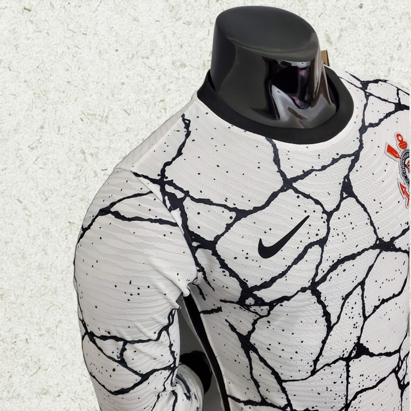 21∕22 player version long sleeve Corinthians home S-XXL(E8CE) camisas de time