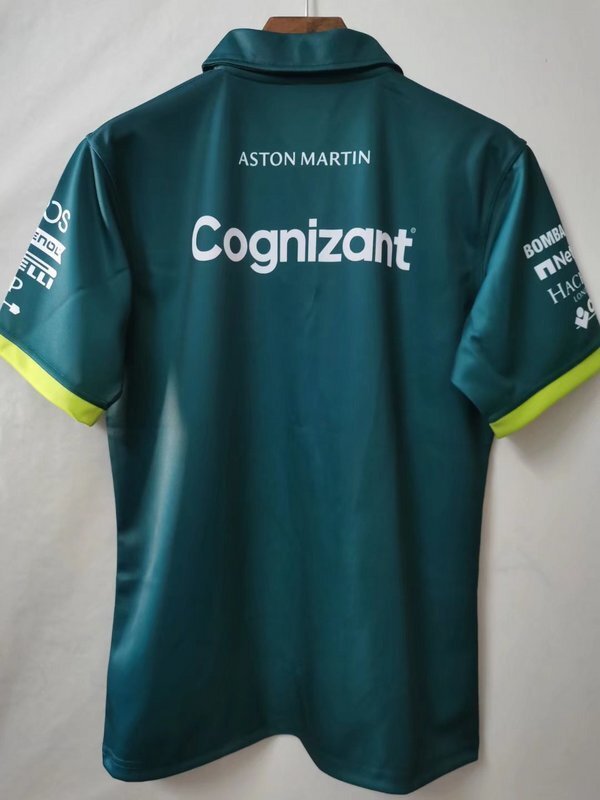 mercedes Aston Martin 2022 F1 green polo 5F0FF